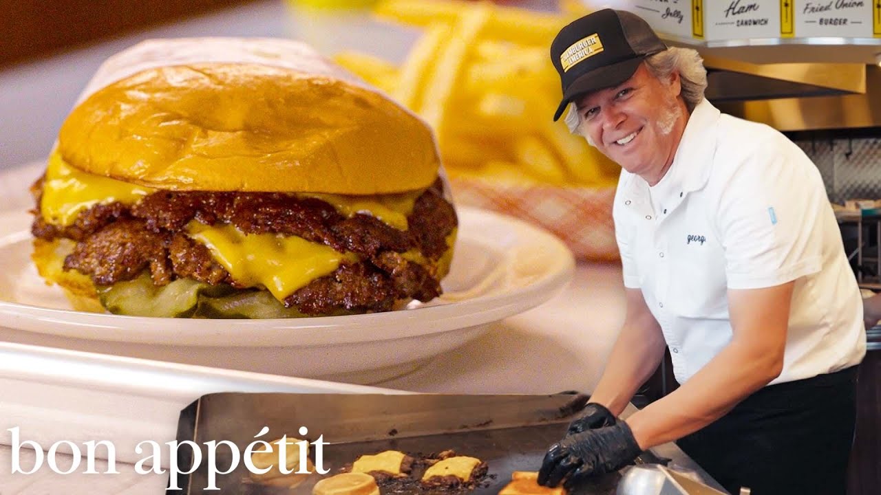 A Day Making NYC’s Most Hyped Burgers at Hamburger America | On The Line | Bon Appétit