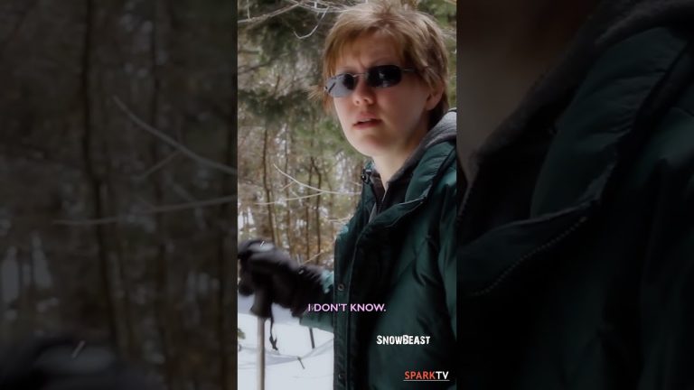 Watch your back! a SNOW BEAST #clip #shorts