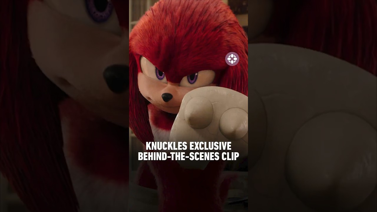 KNUCKLES EXCLUSIVE BEHIND-THE-SCENES CLIPS! #Knuckles #IdrisElba  #SonicMovie3 #ParamountPlus