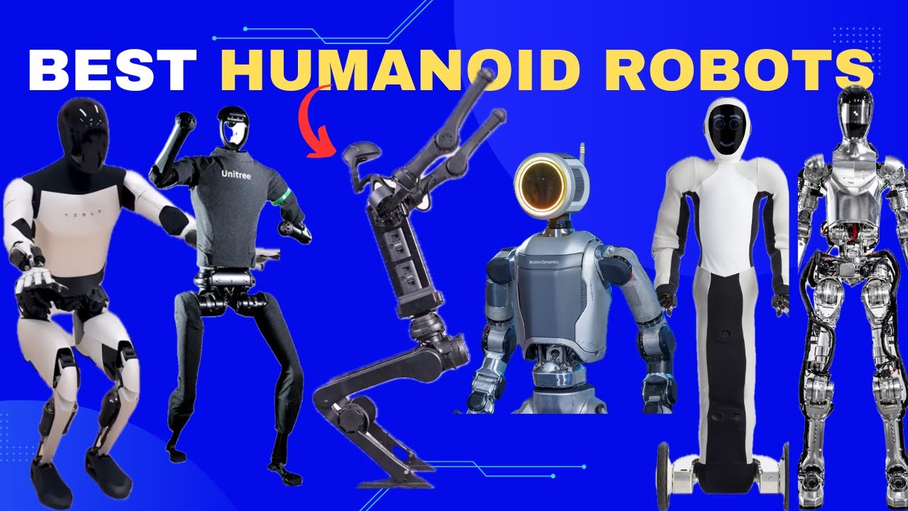 Top 5 NEW Humanoid Robots | 2024