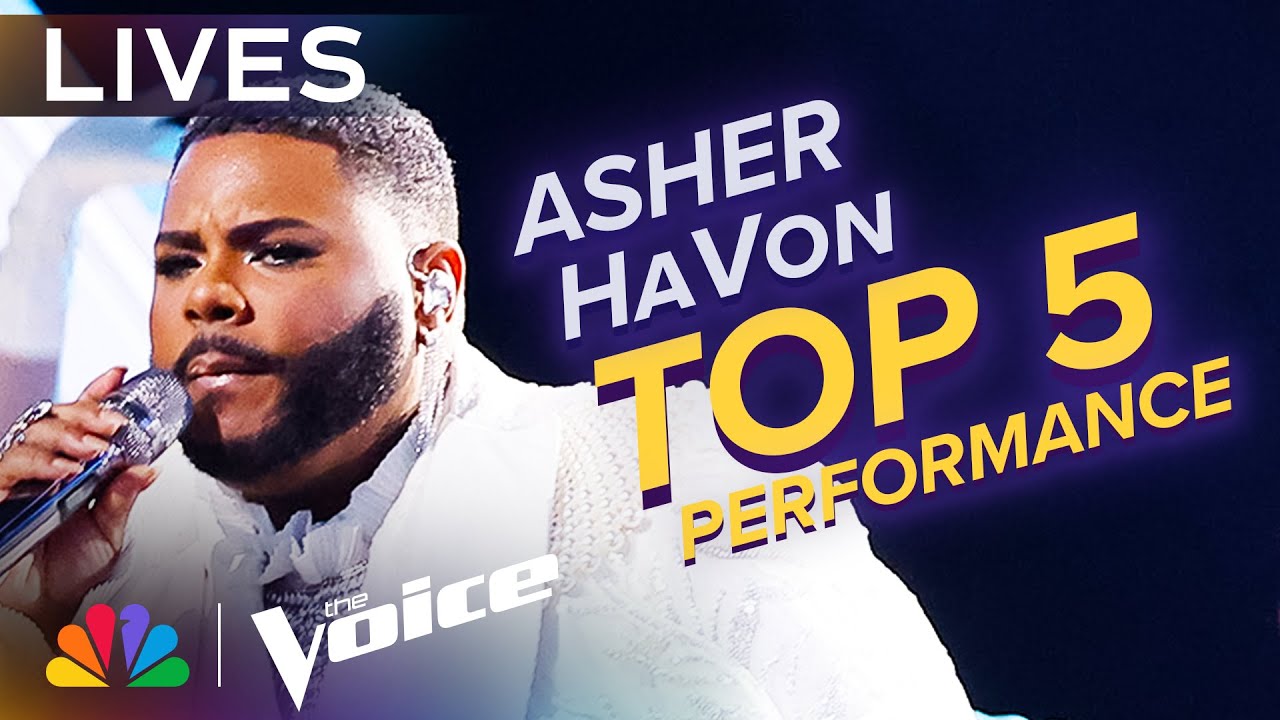 Asher HaVon Performs “Last Dance” by Donna Summer | The Voice Finale | NBC