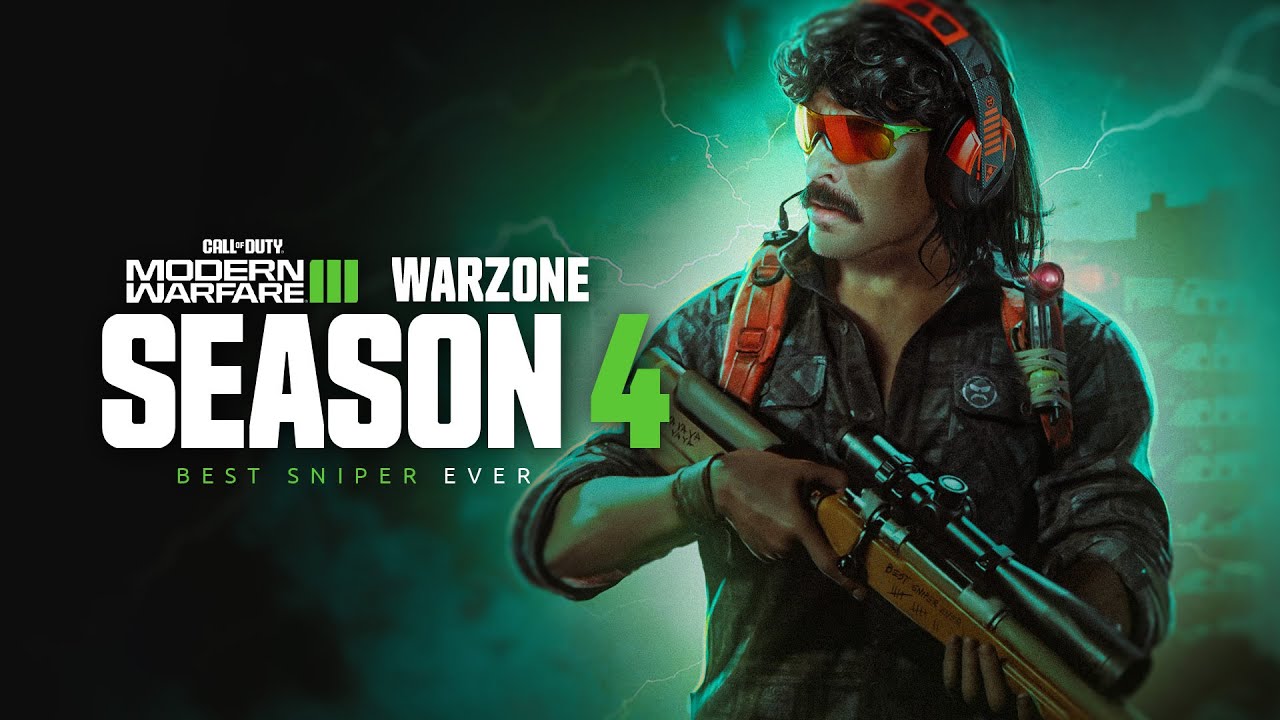 DR DISRESPECT – WARZONE – NEW SEASON 4 LAUNCH DAY