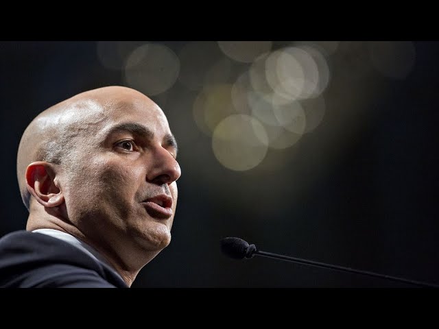 Fed’s Kashkari Sees Rates Likely on Hold a ‘While Longer’
