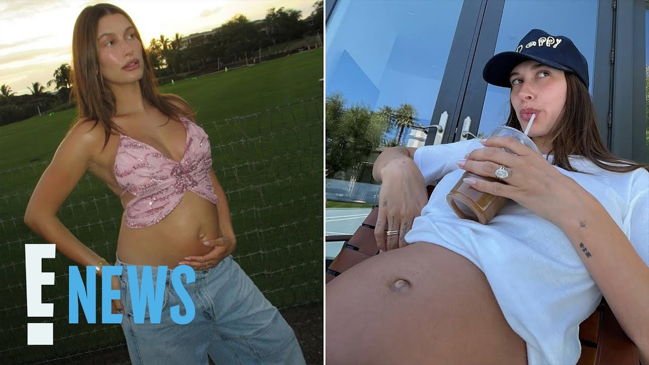 Hailey Bieber FLAUNTS Her Baby Bump in Cute New Photos! | E! News