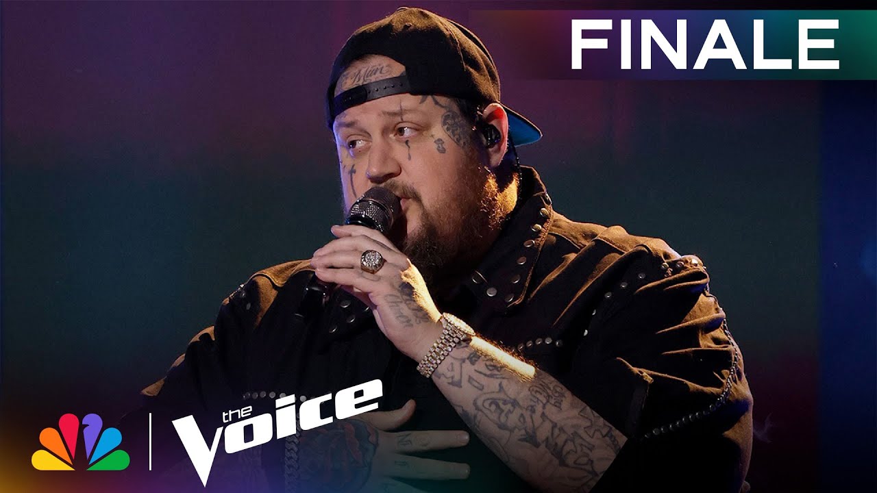 Jelly Roll Performs “I Am Not Ok” | The Voice Finale | NBC