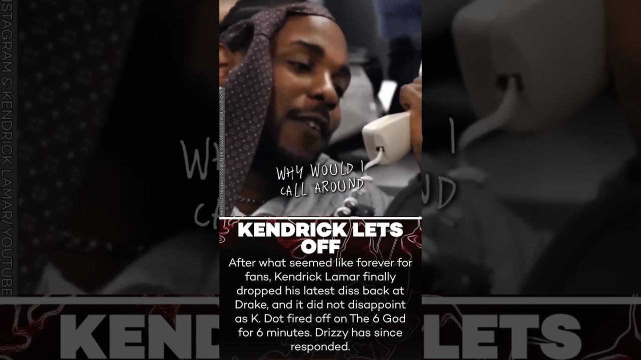 Kendrick Lamar Fires Back at Drake with Euphoria Diss Track!