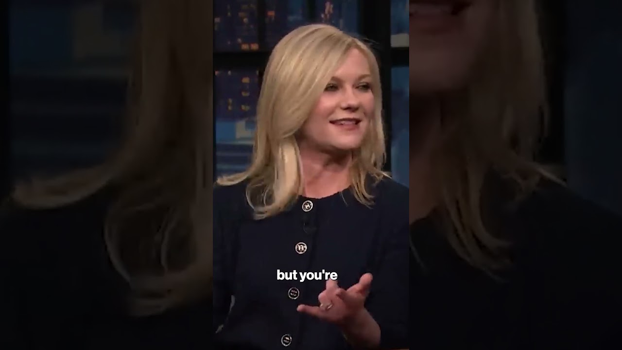 Kirsten Dunst’s 3 year old son is a huge Spiderman fan but, he’s unfazed she’s in the films #shorts