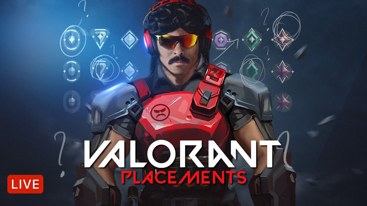 🔴LIVE – DR DISRESPECT – VALORANT – WHAT IS MY RANK?
