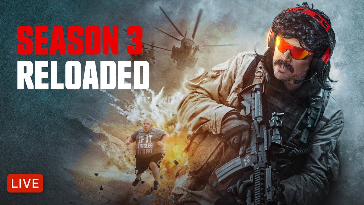 🔴LIVE – DR DISRESPECT – WARZONE – SEASON 3 RELOADED LAUNCH