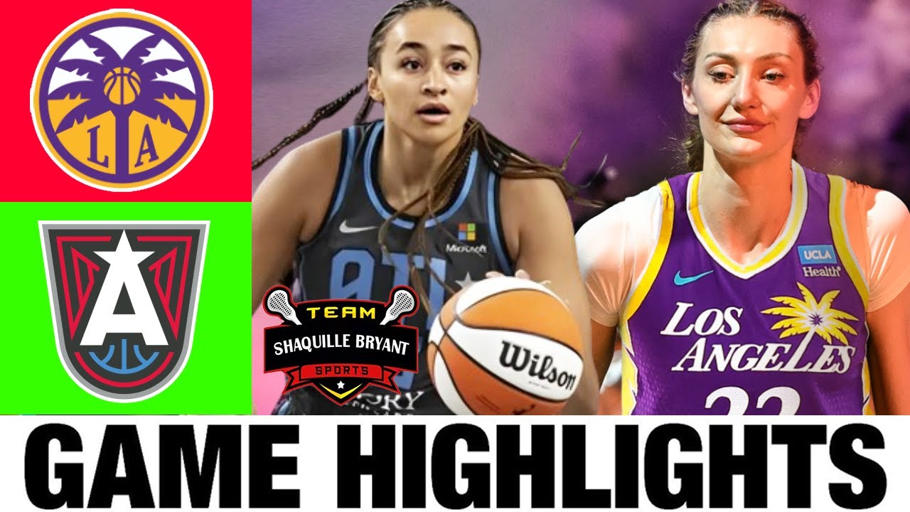 Los Angeles vs Atlanta Highlights | Women Basketball | 2024 WNBA