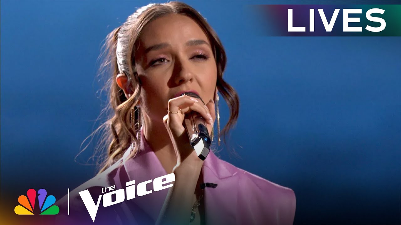 Maddi Jane’s Last Chance Performance of “I’ll Never Love Again” by Lady Gaga | The Voice Lives | NBC