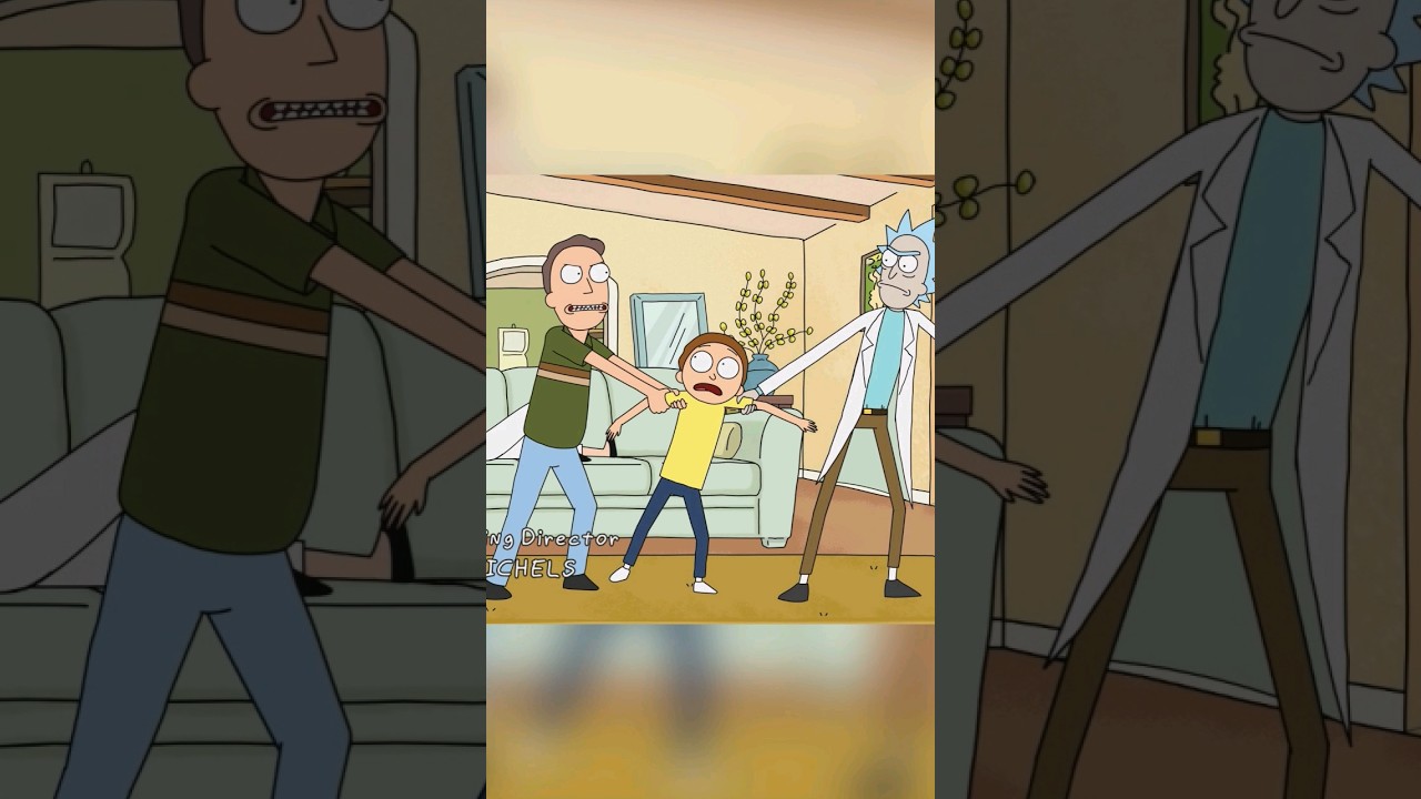 Rick and Jerry fight (Rick and Morty) #rickandmorty #rick_and_morty #adultswim #shorts #morty #rick