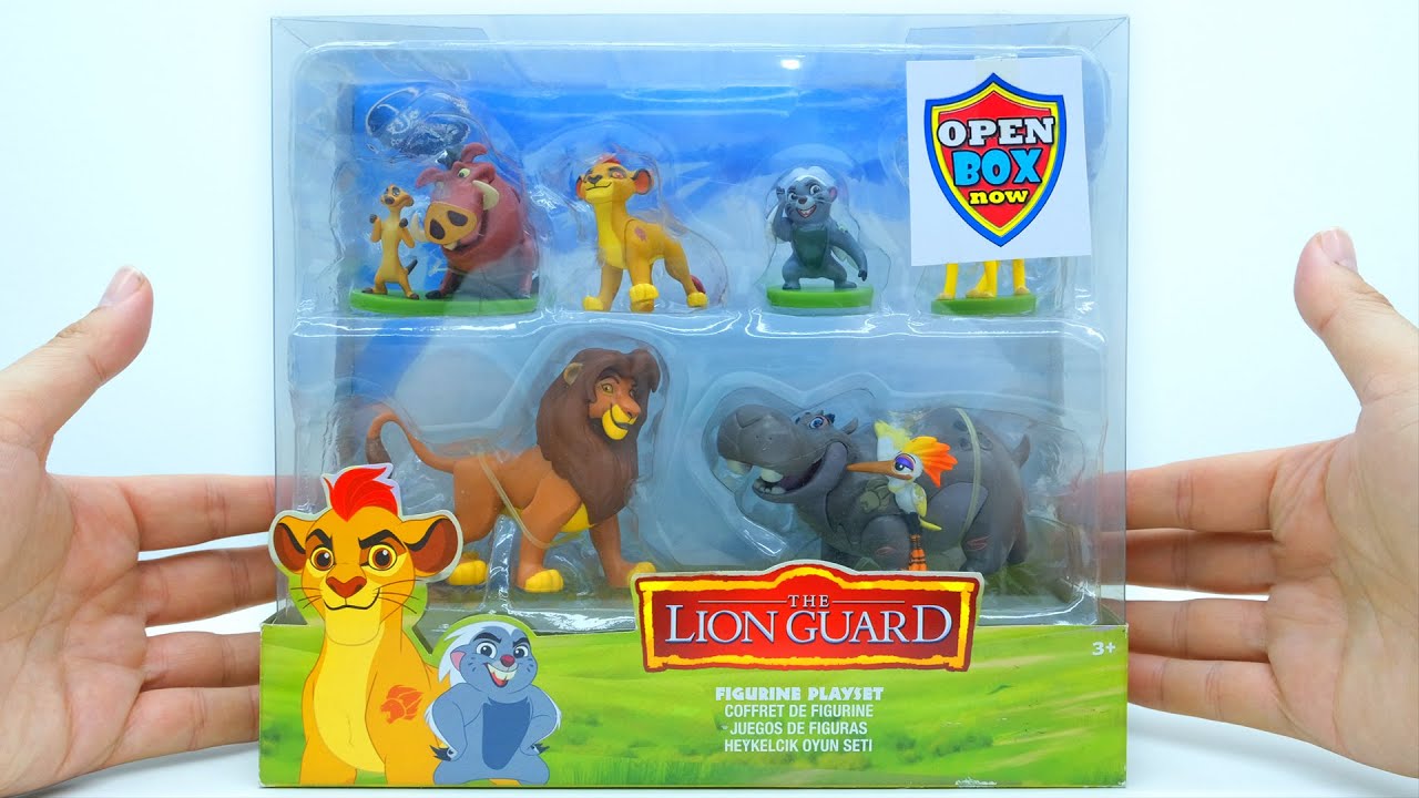 Unboxing Lion King Figure Set – The Lion Guards Characters