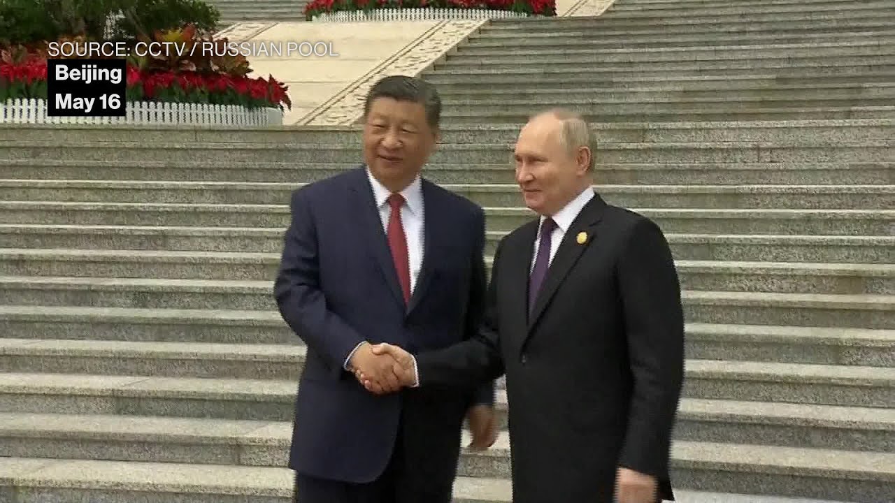 Xi Jinping Welcomes Vladimir Putin in Beijing