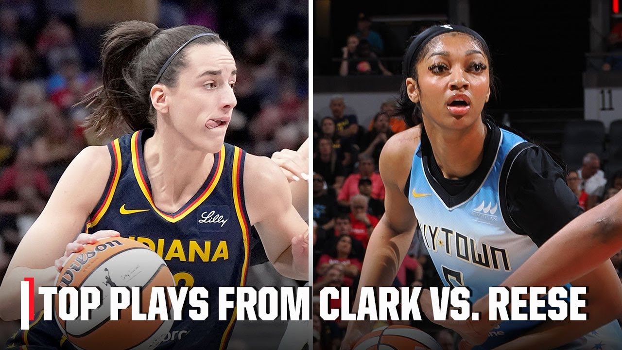 Caitlin Clark vs. Angel Reese 🍿 Highlights from Sky-Fever | WNBA on ESPN