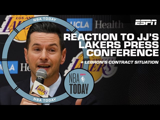 Takeaways from JJ Redick’s Lakers press conference + How will he evolve the Lakers?  | NBA Today