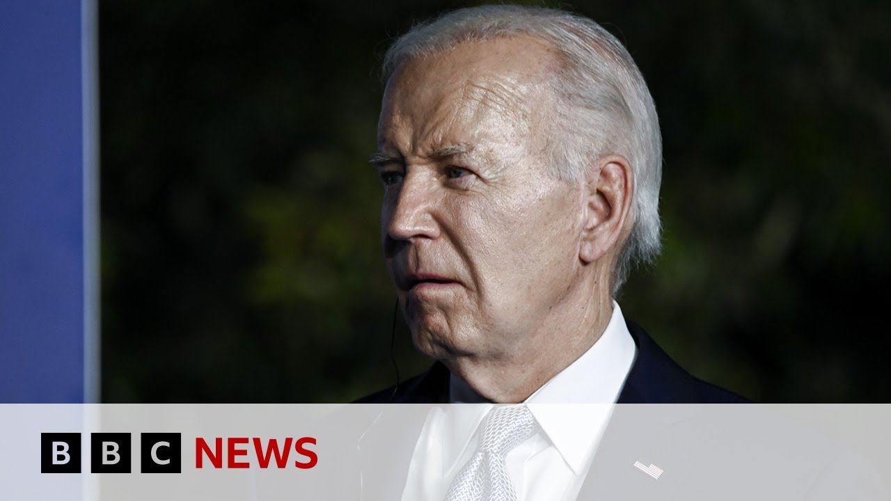 White House slams ‘bad faith’ viral clips of Joe Biden | BBC News