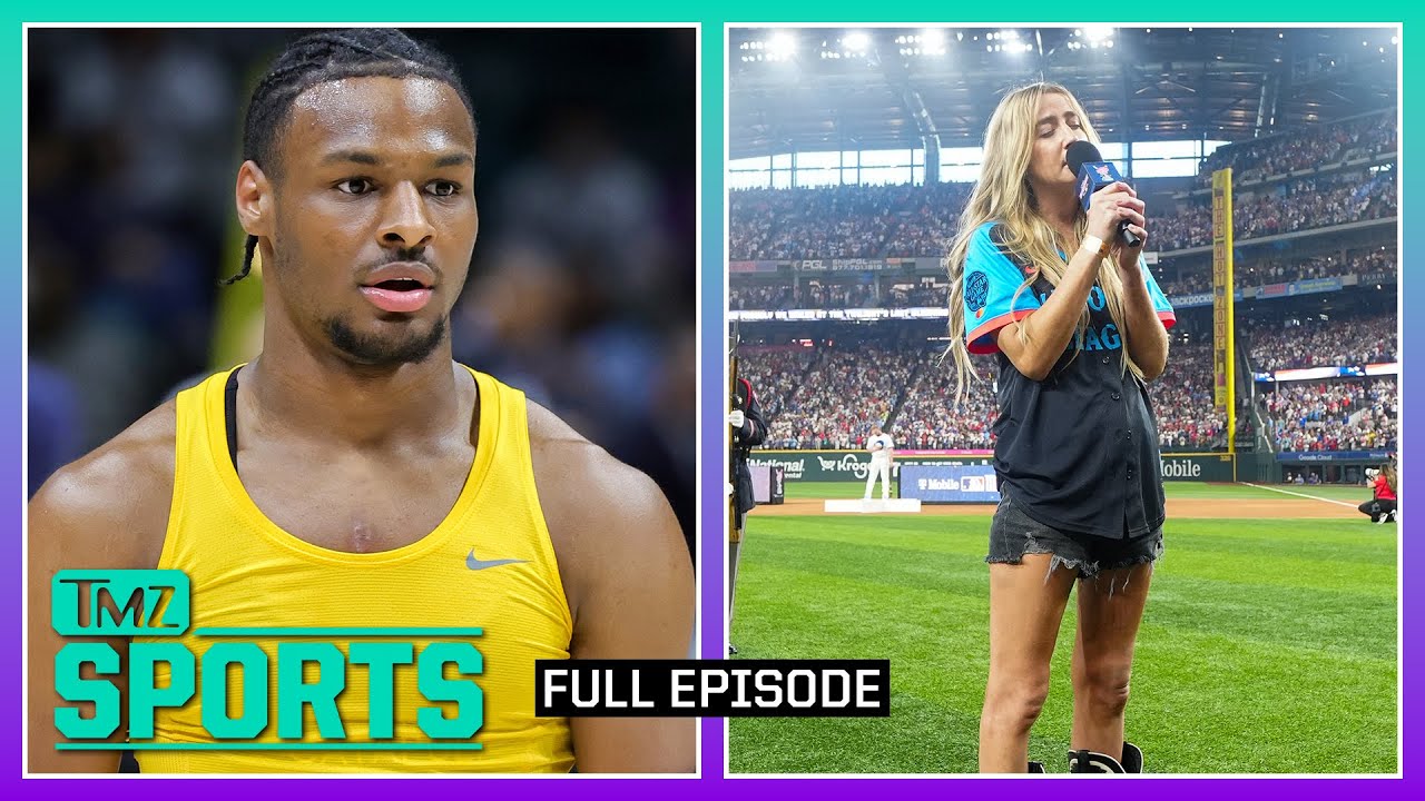 Andress’ Anthem Fallout & NBA Champ Weighs in on Bronny’s Struggles | TMZ Sports Full Ep – 7/16/24