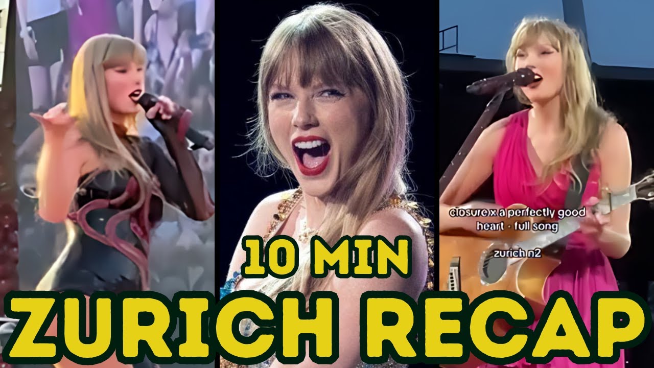 BEST MOMENTS from Taylor Swift’s The Eras Tour in ZURICH RECAP