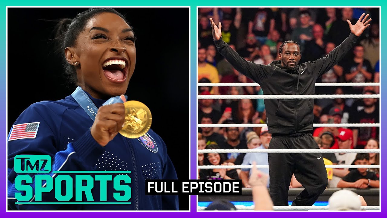 Biles’ Olympic Gold Sends USA to Victory & Crawford’s WWE Debut | TMZ Sports Full Ep – 7/30/24