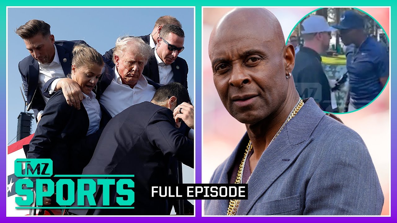 Ex-Agent Hoffman on Trump’s Scare & Jerry Rice’s Golf Course Fury | TMZ Sports Full Ep – 7/15/24