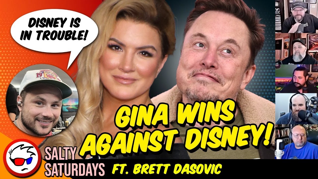 Gina Gets To SUE THE PANTS OFF DISNEY! ft. Brett Dasovic | Salty Saturday