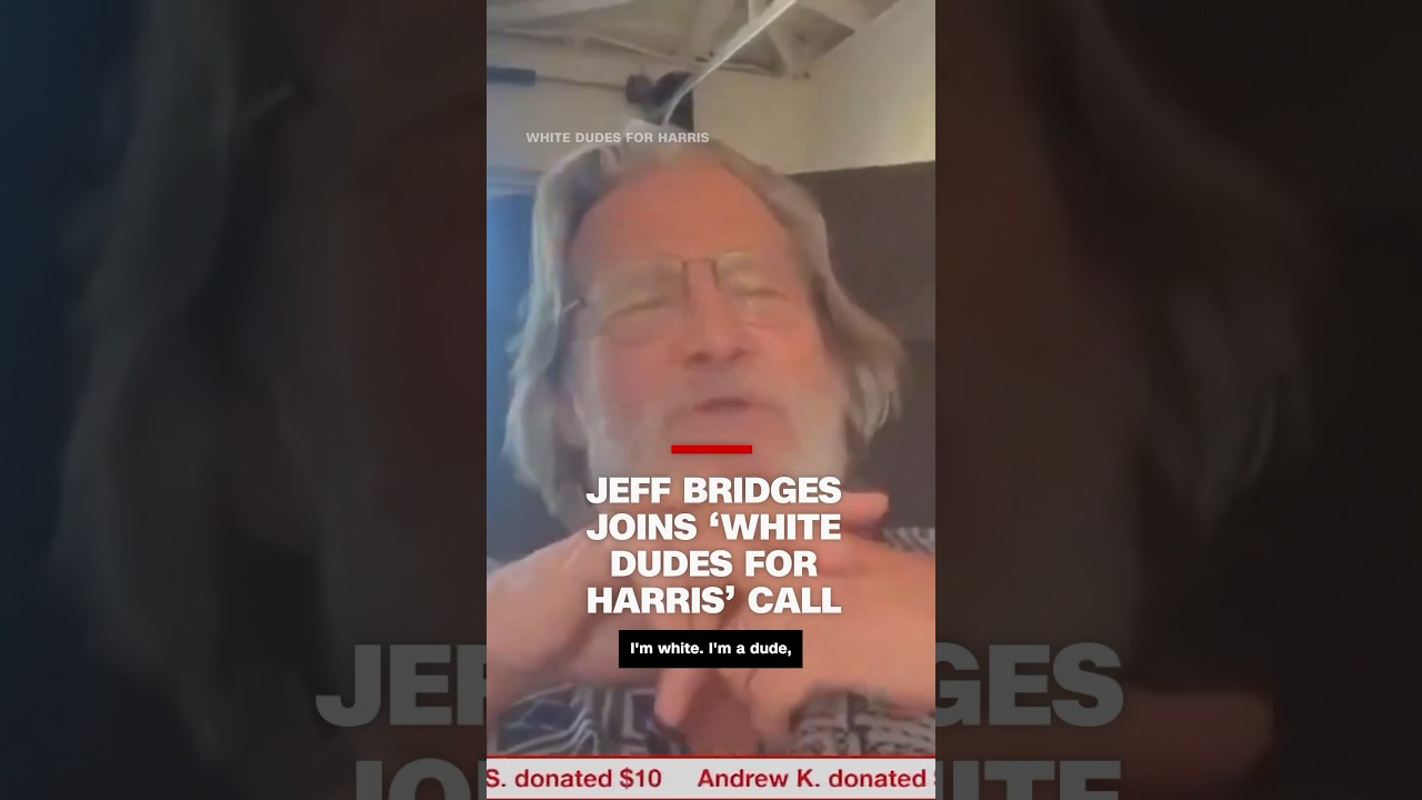 Jeff Bridges joins ‘White Dudes for Harris’ call