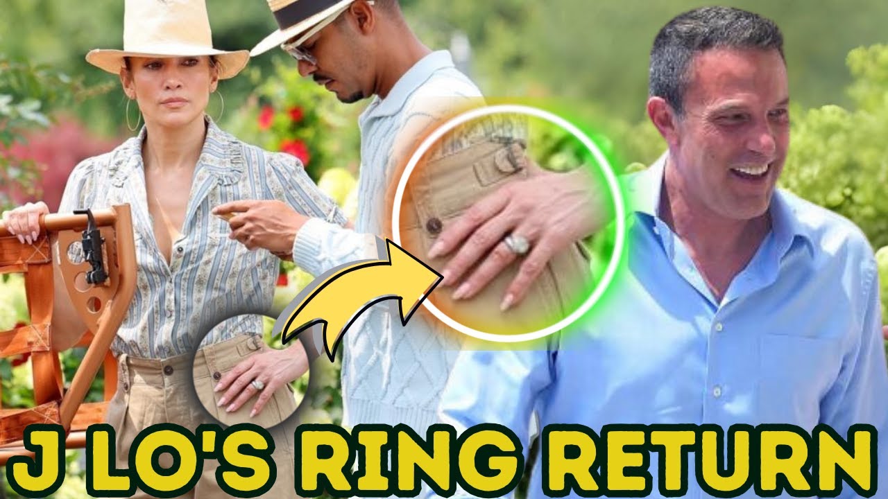 Jennifer Lopez Wears Wedding Ring Again Amid Ben Affleck Divorce Rumors