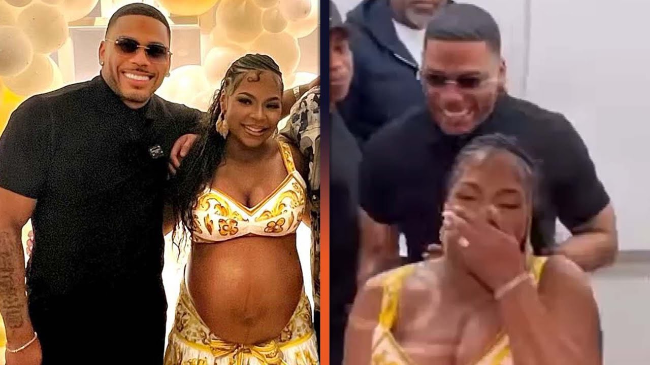 Nelly SHOCKS Ashanti With SURPRISE Baby Shower!