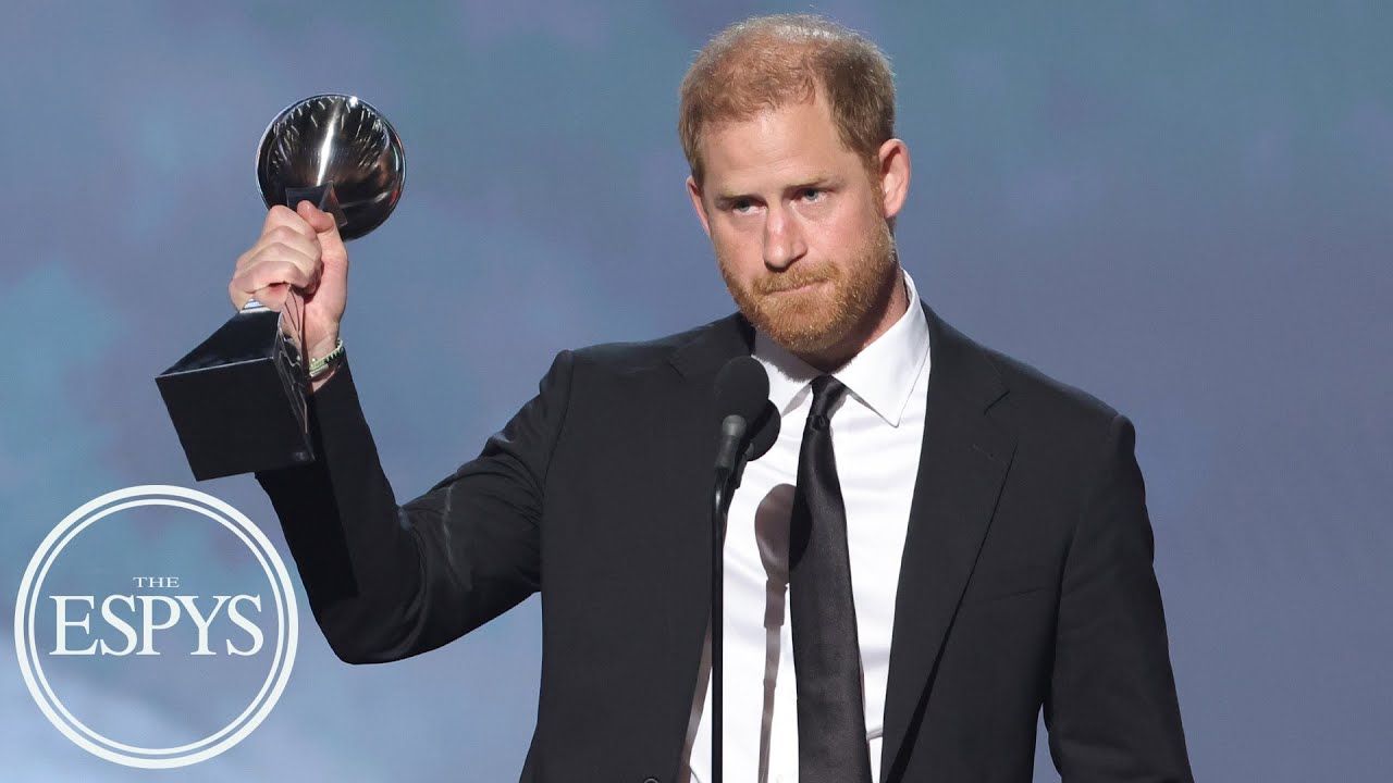 Prince Harry’s speech after winning Pat Tillman Award for Service | 2024 ESPYS