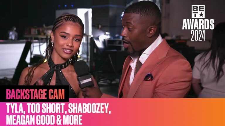 Ray J Backstage With Tyla, Too Short, Megan Good, Shaboozey & More | BET Awards ’24