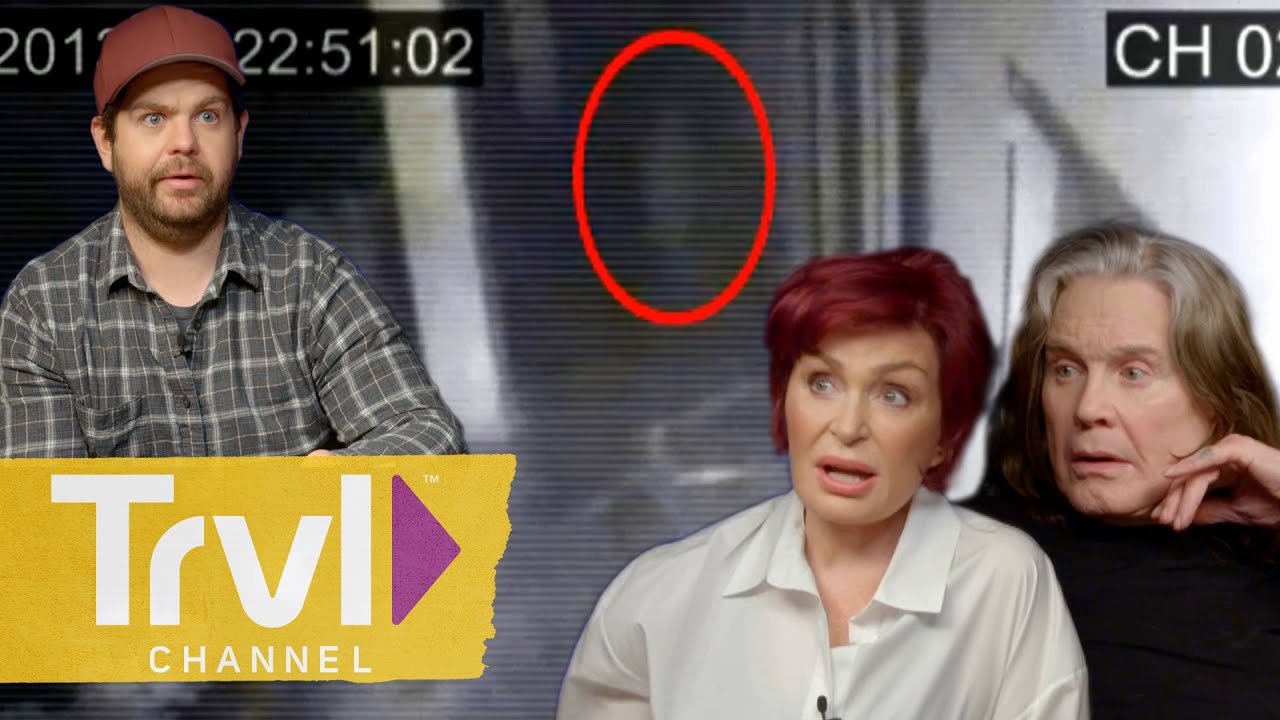 Sharon & Ozzy in Awe by Ghosts Caught on Camera | The Osbournes Want To Believe | Travel Channel