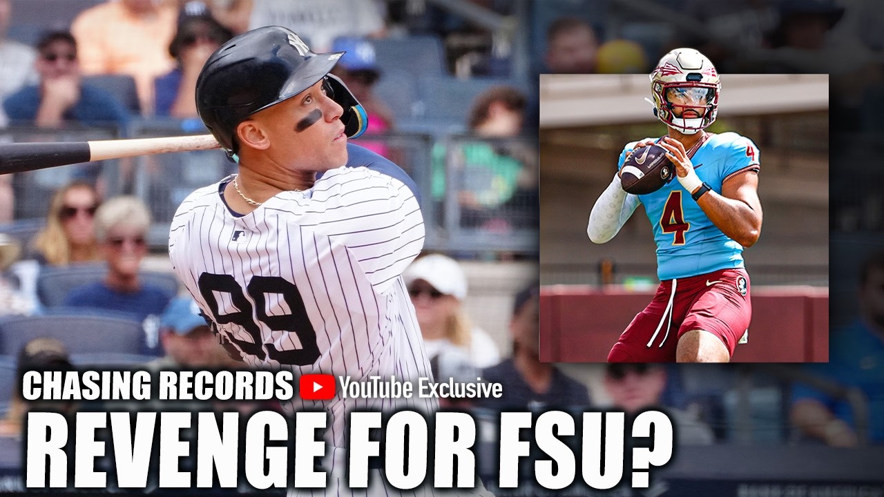 Aaron Judge CHASES HISTORY + a REVENGE TOUR for Florida State?! | SportsCenter YT Exclusive