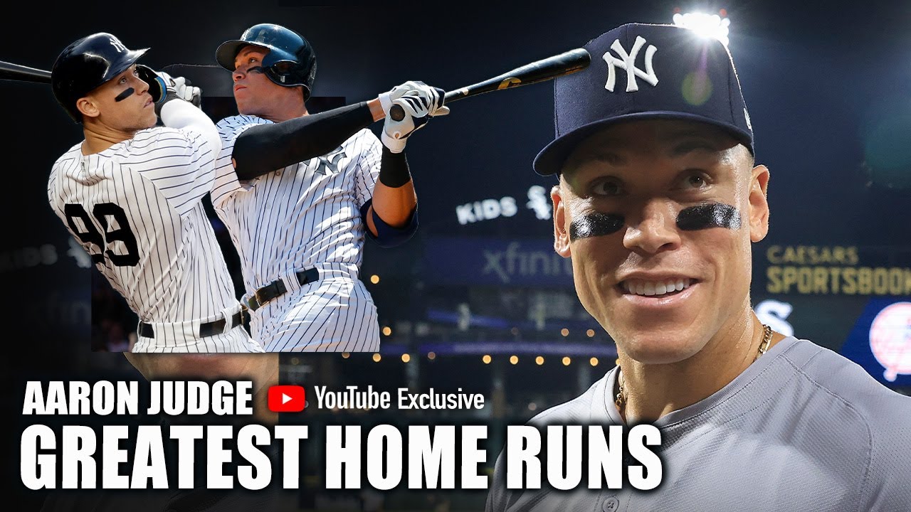 Aaron Judge’s GREATEST Home Run moments ⚾ | SportsCenter YT Exclusive