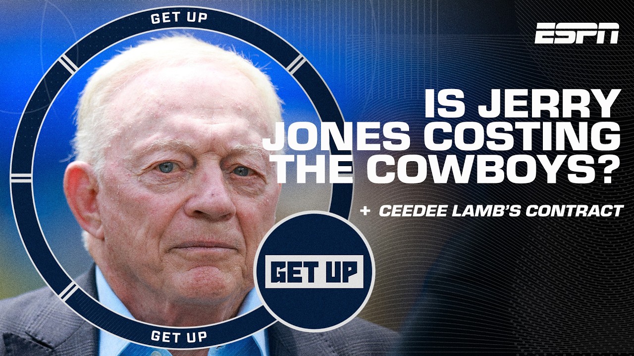 ‘BOTH SIDES HAVE LEVERAGE!’ CeeDee Lamb and Cowboys contract questions 😬 | Get Up