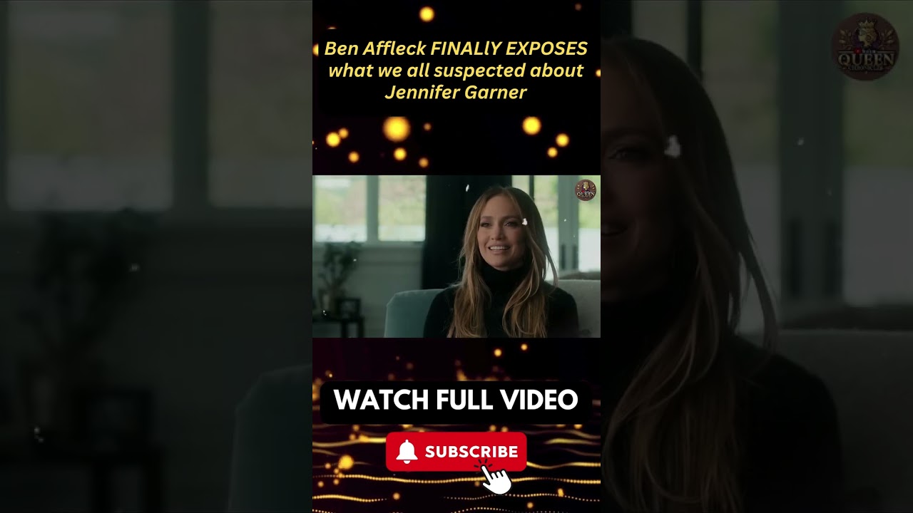 Ben Affleck Finally EXPOSES what we all suspected about Jennifer Garner part 6