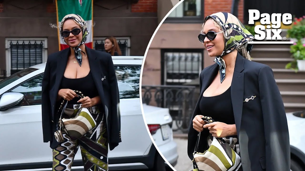 Beyoncé mixes over $5,000 worth of Pucci prints in Brooklyn with Jay-Z