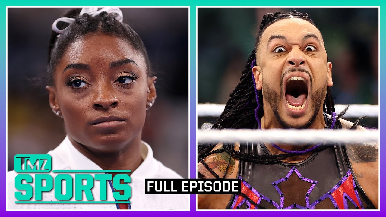 Biles Responds to Ex Teammate & WWE’s Priest Previews SummerSlam | TMZ Sports Full Ep – 7/31/24