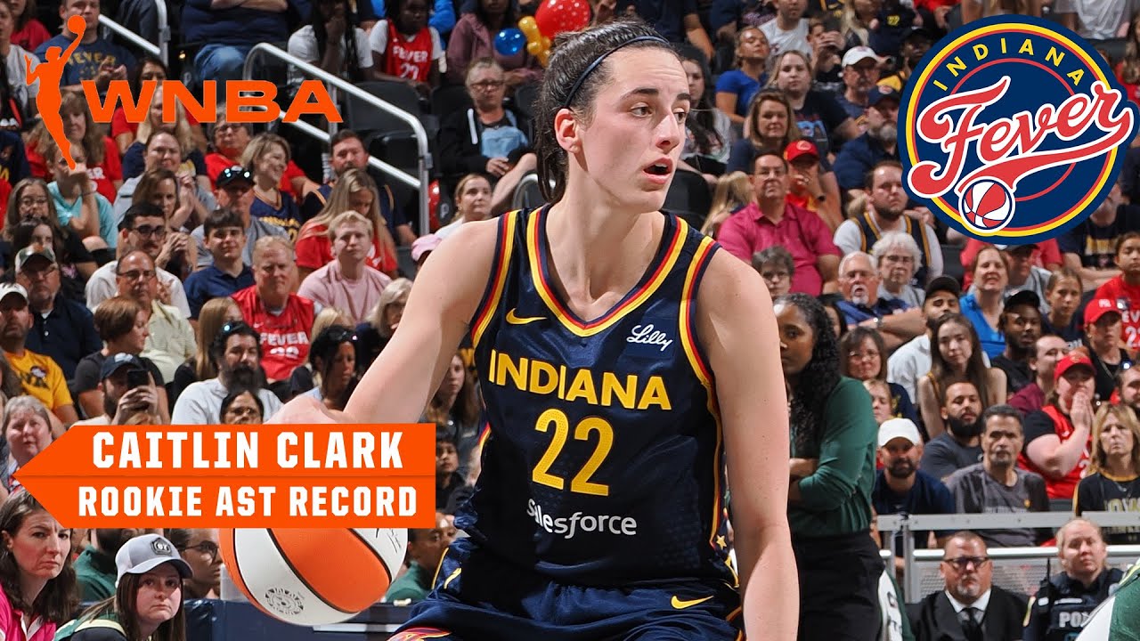 🚨 Caitlin Clark SETS ROOKIE ASSISTS RECORD 🚨 + Drops 23 PTS in the Fever’s win 👏 | WNBA on ESPN