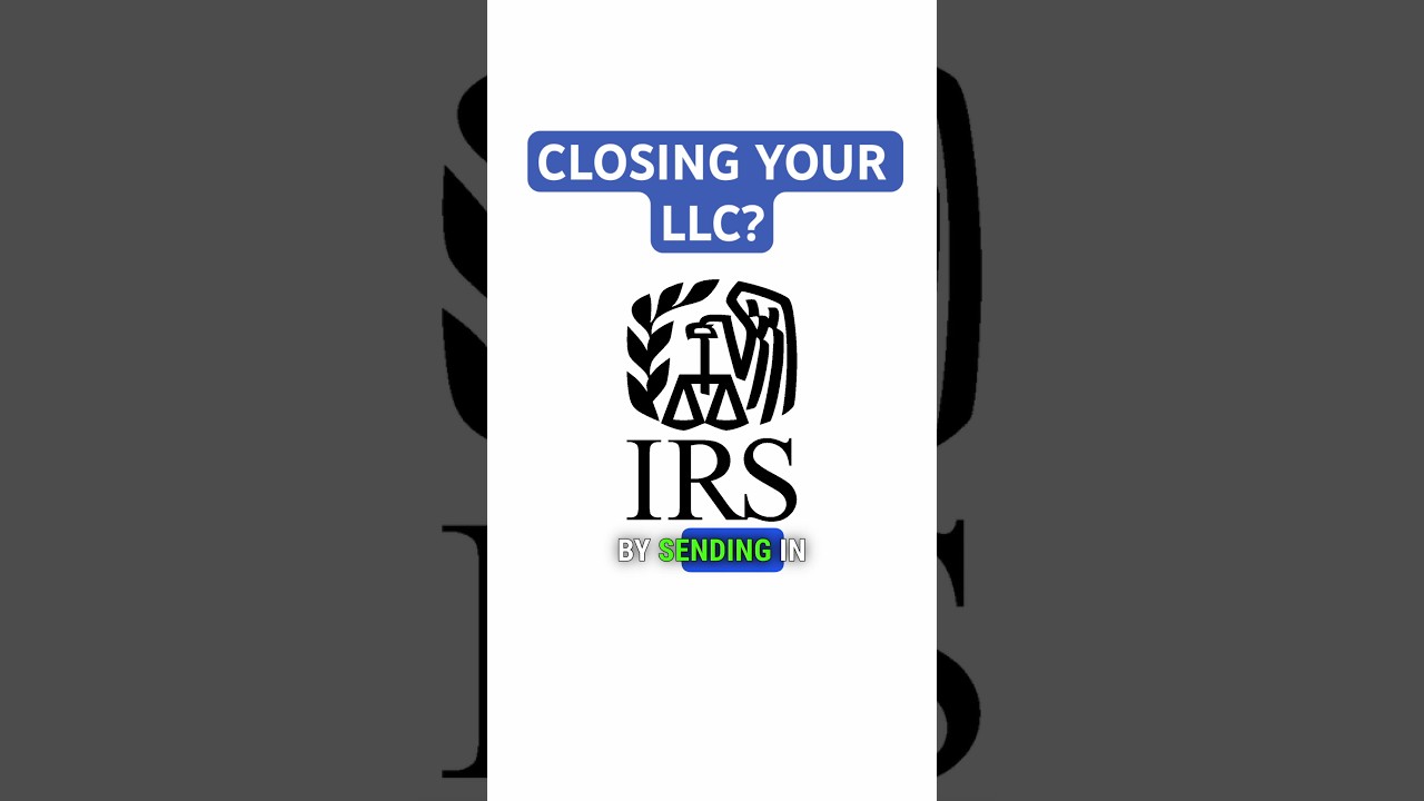 Close LLC With IRS #llc #irs #business