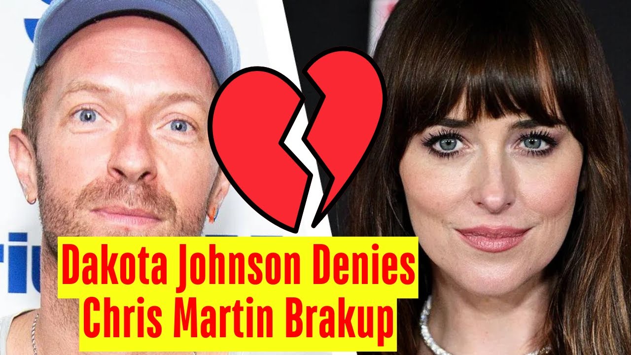 Dakota Johnson Denies Chris Martin Breakup Rumors #celebritynews#hollywoodgossips