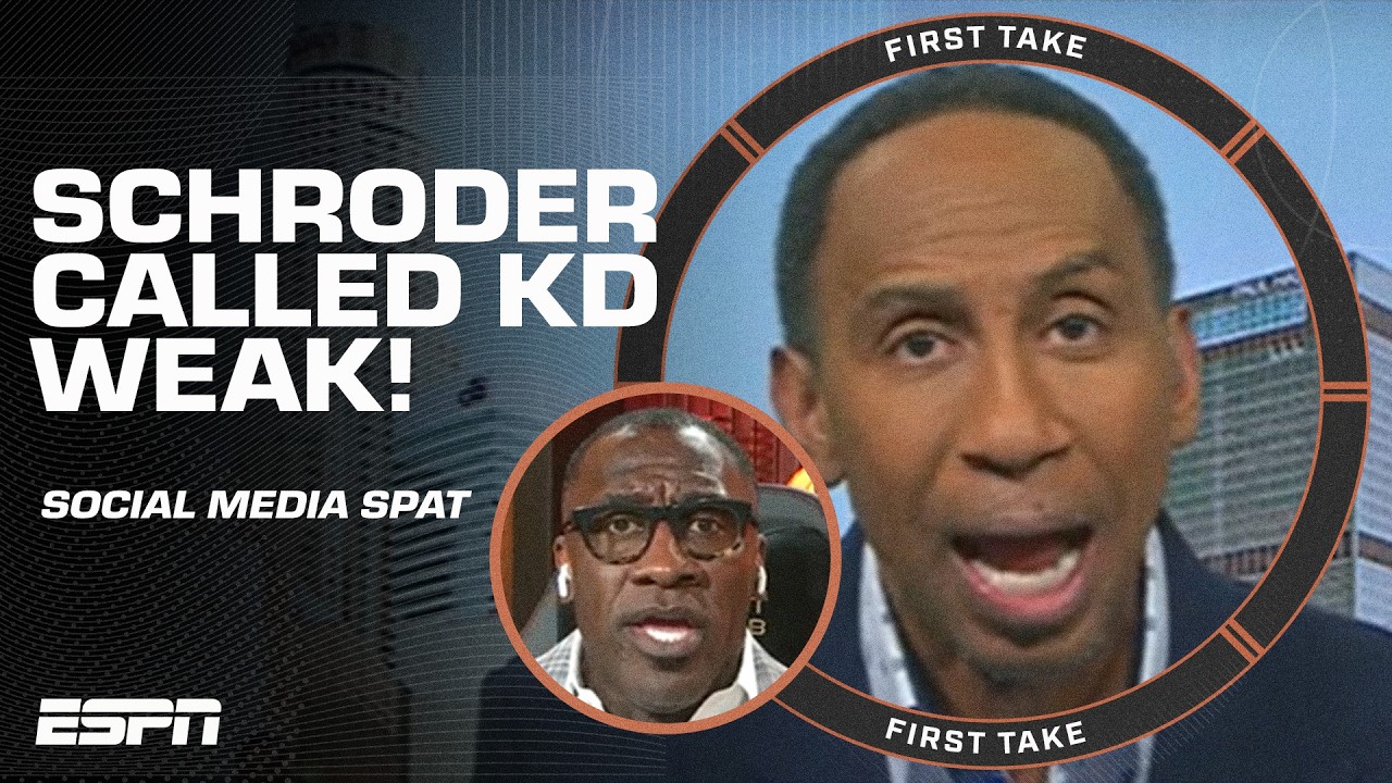 Dennis Schroder called Kevin Durant WEAK 👀 Stephen A. & Shannon Sharpe SOUND OFF 🗣️ | First Take