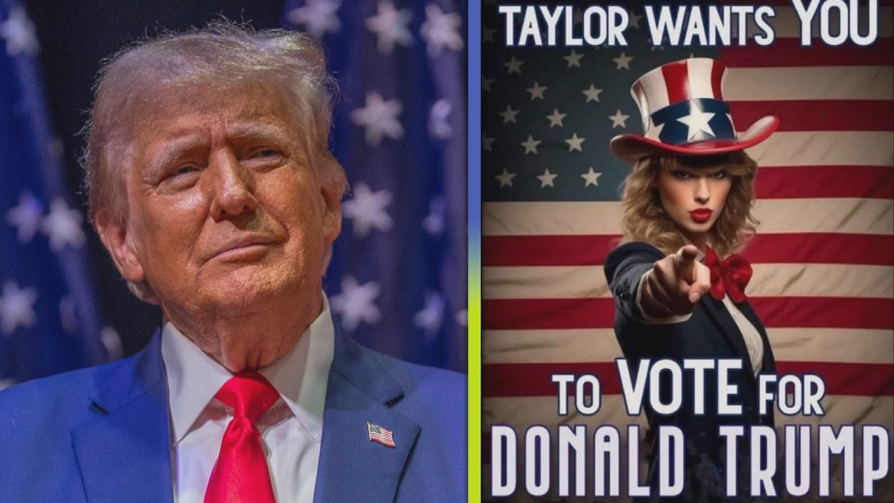 Donald Trump Accepts Fake A.I. Taylor Swift Endorsement