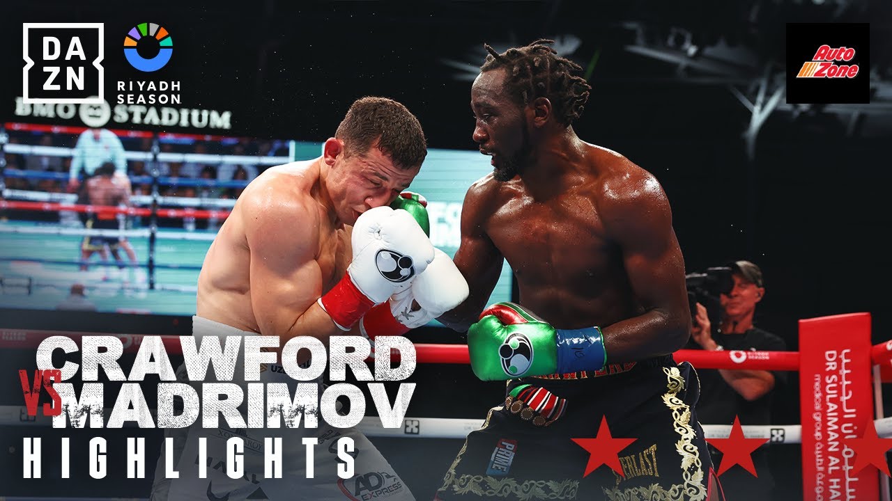 FOUR DIVISION CHAMP | Riyadh Season Card: Terence Crawford vs. Israil Madrimov Fight Highlights