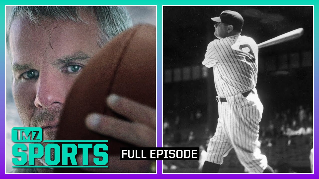 Favre Talks CTE Film and Career Choices & Ruth’s Jersey Sells Big | TMZ Sports Full Ep – 8/26/24