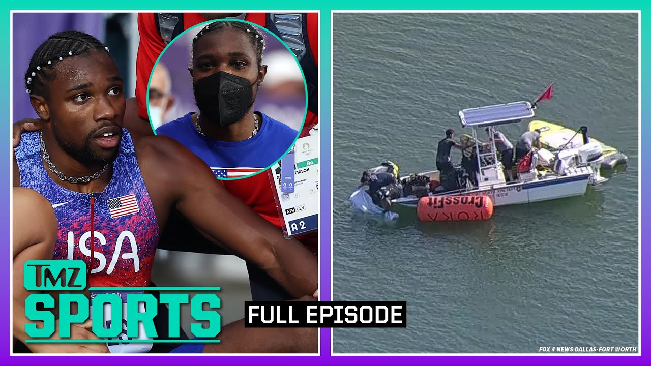 Noah Lyles Runs 200-Meter With Covid At Olympics, Earns Bronze Medal | TMZ Sports Full Ep – 8/8/24