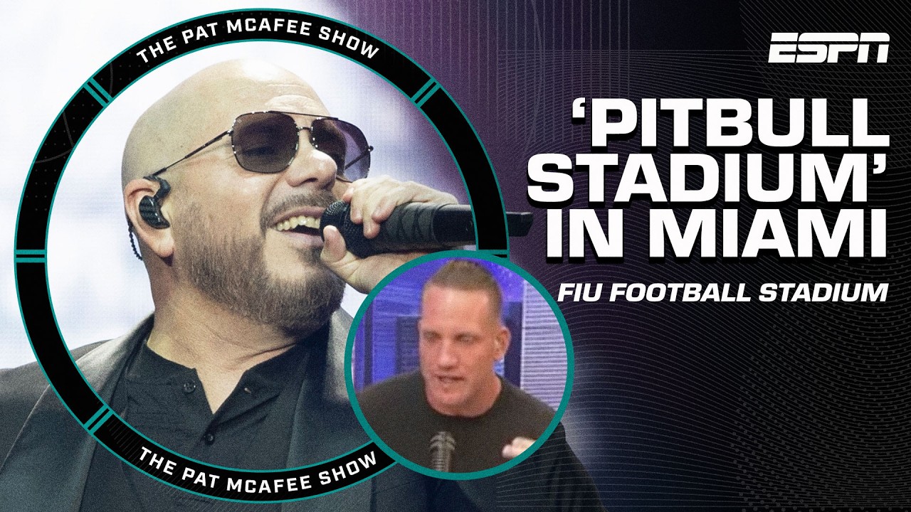 PITBULL purchases rights to FIU’s football stadium to be renamed ‘PITBULL STADIUM’ | Pat McAfee Show