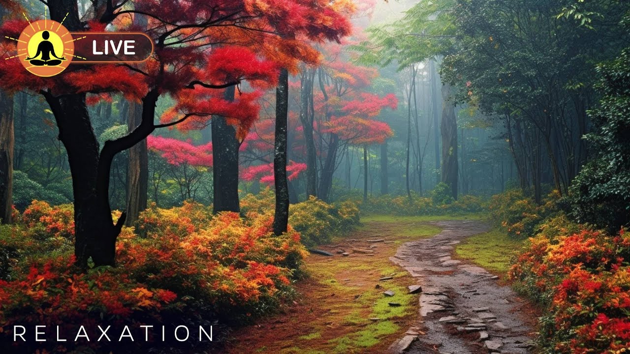 🔴 Relaxing Zen Music 24/7, Stress Relief Music, Sleep Music, Meditation Music, Study, Calming Music