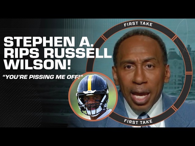 Stephen A. RIPS Russell Wilson 🗣️ ‘You’re fighting for you’re career, ACT LIKE IT!’ | First Take