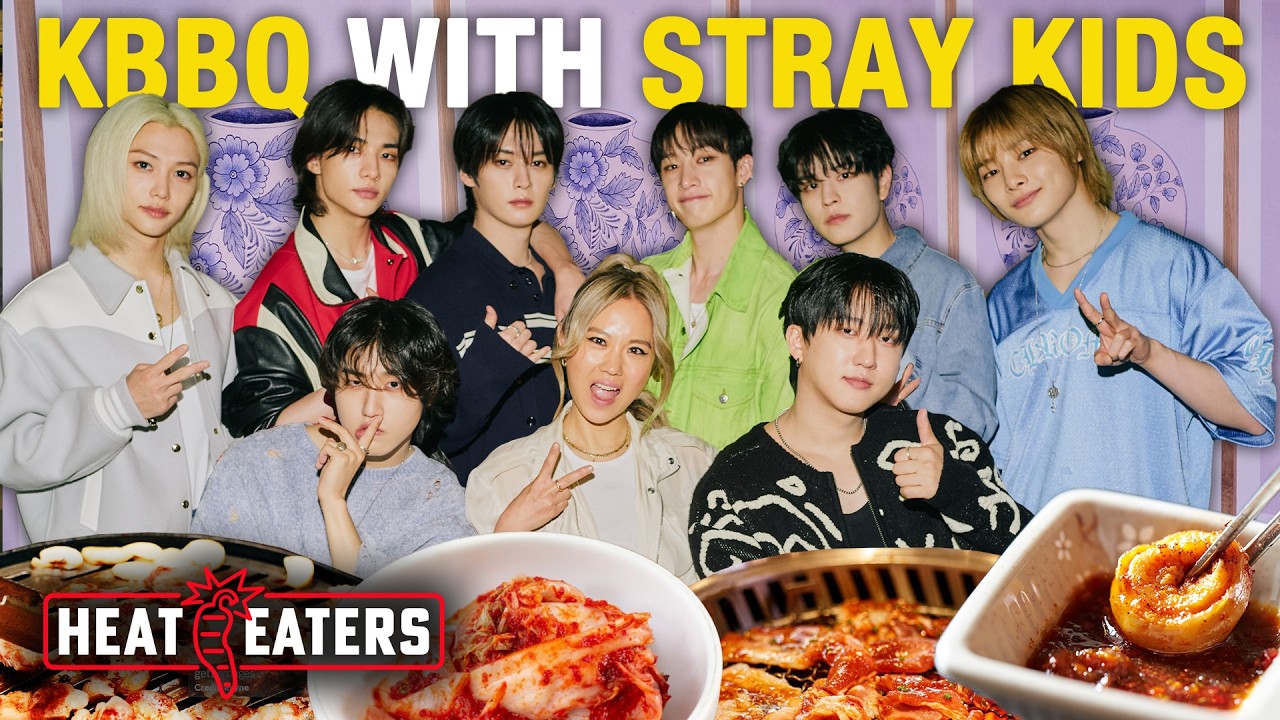 Stray Kids Take On the Ultimate Spicy Korean BBQ Feast | Heat Eaters